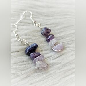Handcrafted Amethyst Earrings